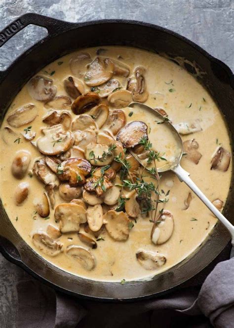 Mushroom Sauce Recipe Mushroom sauce recipe, Cooking, Cooking recipes